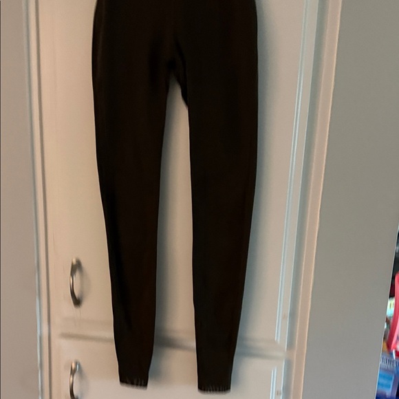 lululemon athletica Other - Lululemon wunder under legging pant high waist mesh cut out dark olive size 4